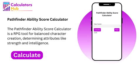 Ability score calculator pathfinder. Things To Know About Ability score calculator pathfinder. 